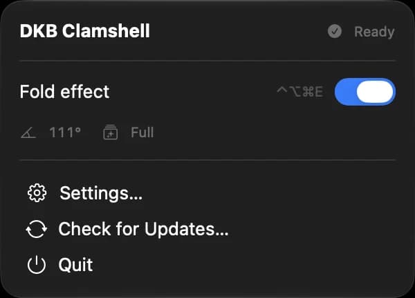 DKB Clamshell — 3