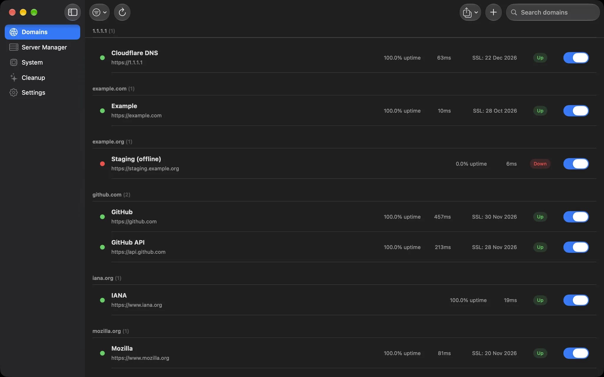 DKB Monitor — 3